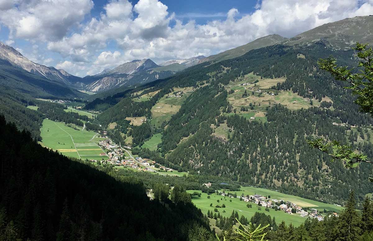 Blick ins Val Müstair