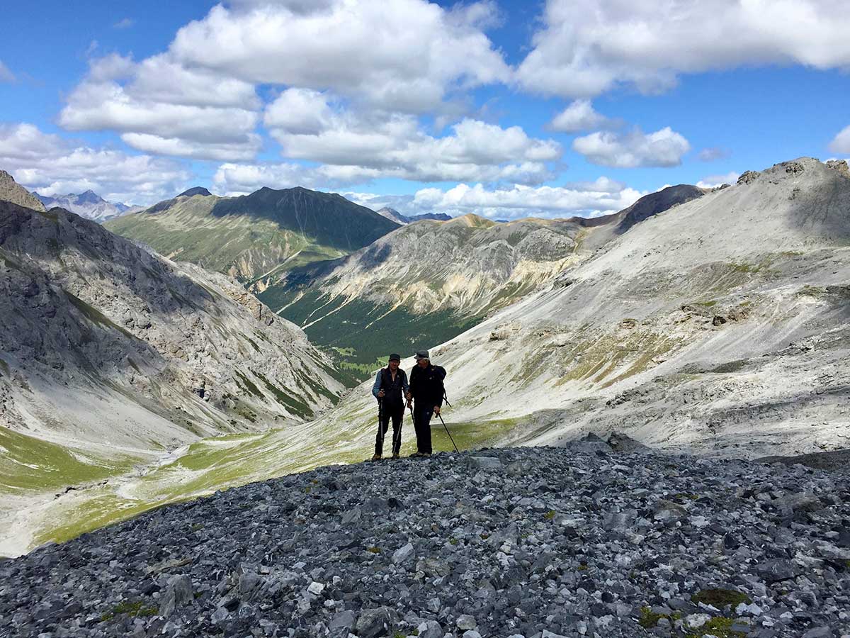 Unterwegs im Val Mora